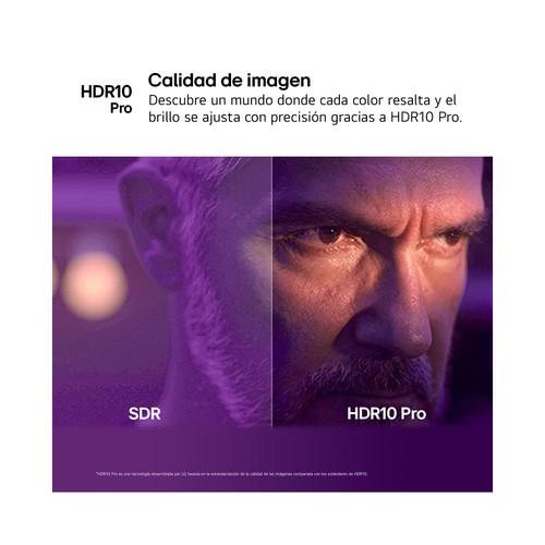 Televisión 109,2cm (43") LG 43UT73006LA, Smart TV, 4K, WebOS24, 2 USB, 3 HDMI, HDR10.