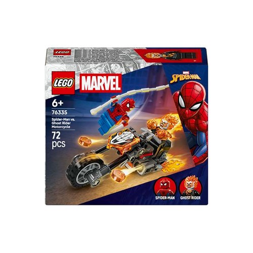 LEGO Super Heroes 76335 Spider-Man vs. Moto del Motorista Fantasma
