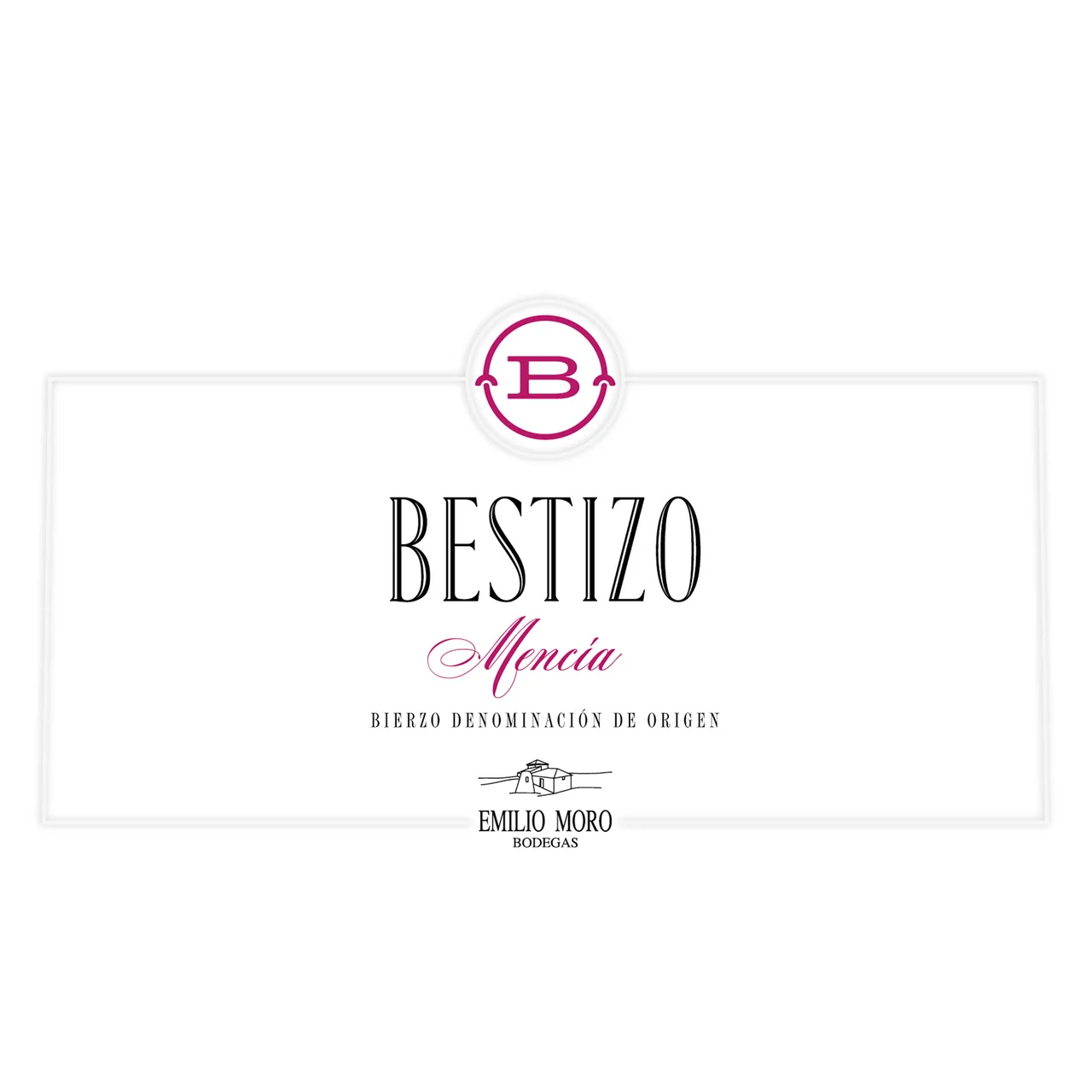 BESTIZO Vino tinto con D.O. Bierzo botella 75 cl.