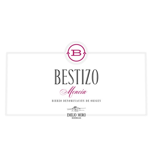 BESTIZO Vino tinto con D.O. Bierzo botella 75 cl.