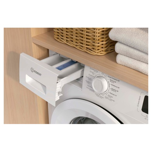Lavadora INDESIT IM964 MY TIME SPT 9KG, Clasificación energética: A, 1400RPM, H: 85cm, A: 60cm F: 55cm.