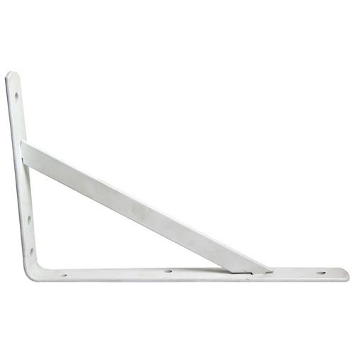 Escuadra fija reforzada 300x200., color blanco, ARREGUI.