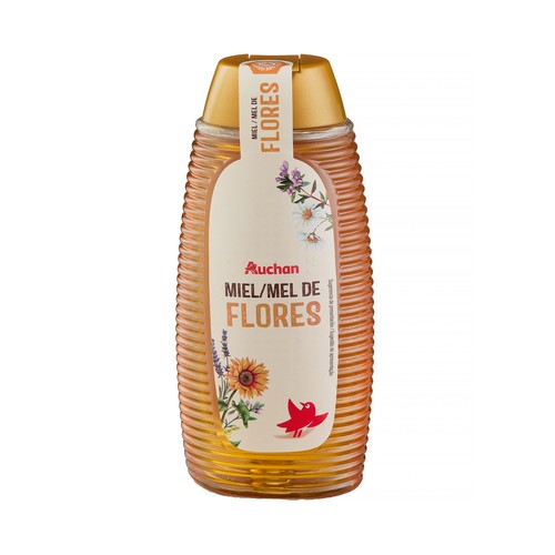 PRODUCTO ALCAMPO Miel de flores antigoteo 500 g.