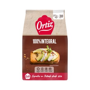 Pan tostado multicereal extera crujiente 30 uds. 324 g.