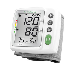 Imagen de Tensiómetro de muñeca MEDISANA BW 315, pantalla extra grande, detección de arritmias, memoria 2 usuarios.
