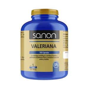 SANON  Valeriana (complemento alimenticio) 180 cápsulas.