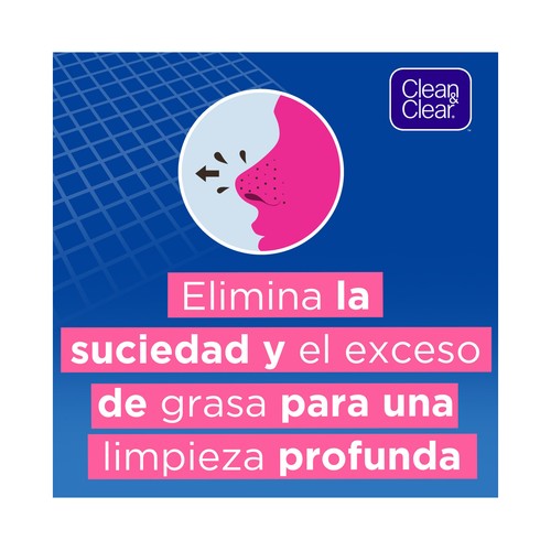 CLEAN & CLEAR Gel exfoliante facial no graso, de uso diario, para pieles sensibles 150 ml.