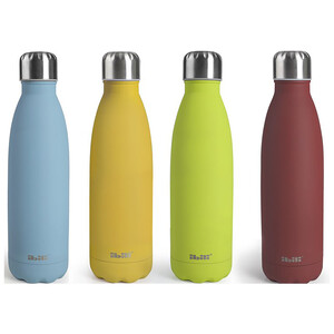 Imagen de Botella termo 0,5 litros de acero con doble pared, varios colores, IBILI.
