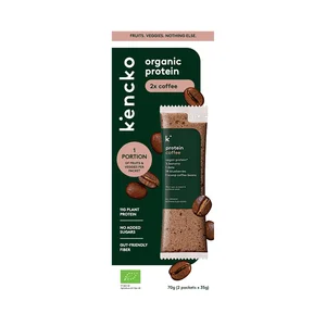 KENCKO Mix de proteinas vegetales con frutas deshidratadas y sabor a café 2 x 35 g.