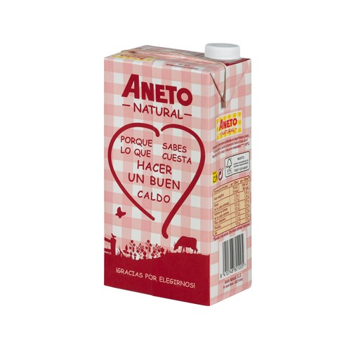 ANETO Caldo de carne 100% natural 1 l.