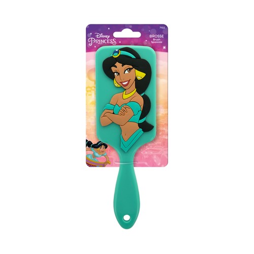 DISNEY Princess Cepillo de silicona con la imagen de Jasmin en 3D. 