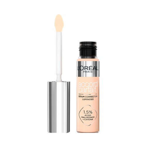 L´ORÉAL PARIS Accord parfait tono 3R Sérum corrector con ácido Hialurónico y cafeína.