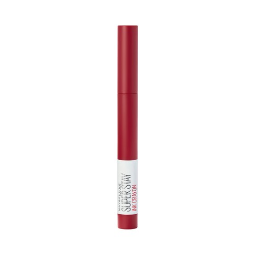 MAYBELLINE Superstay ink Tono 050  Own your empire Barra de labios en formato crayon con acabado mate.