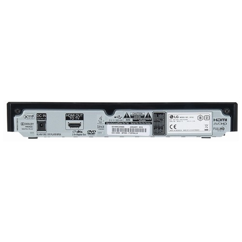 Reproductor Blu-Ray LG BP250 multiformato, USB reproductor, HDMI.