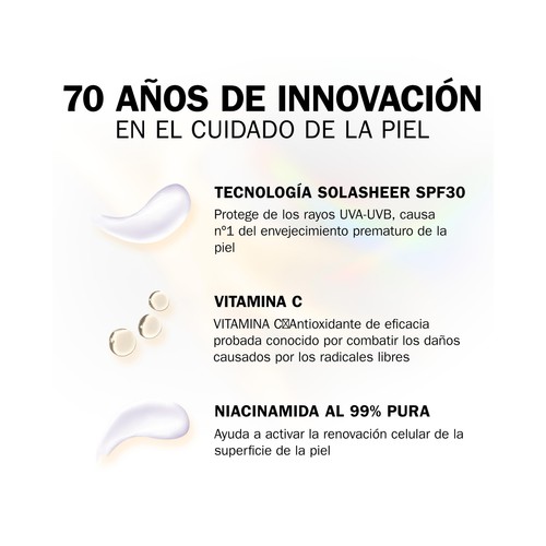 OLAY Vitamin C Crema de dái hidratante con FPS 30, para una piel más luminosa 50 ml.