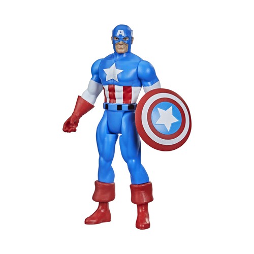 Figura Capitán América articulada 9,5cm. MARVEL Legends.