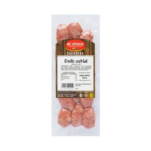 EL CHICO Chorizo criollos de cocktail, especiales para picho 250 g.
