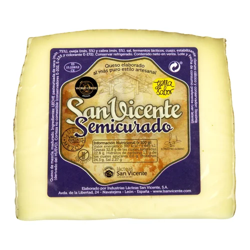 Queso rallado light para pizza con alto contenido de proteína 175 g.