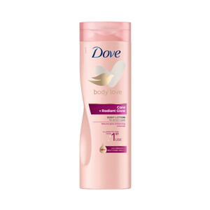 Imagen de DOVE Loción corporal con minerales naturales que realzan el brillo de nuestra piel DOVE Care and glow 400 ml.