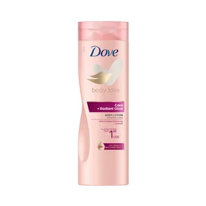 DOVE Loción corporal con minerales naturales que realzan el brillo de nuestra piel DOVE Care and glow 400 ml.