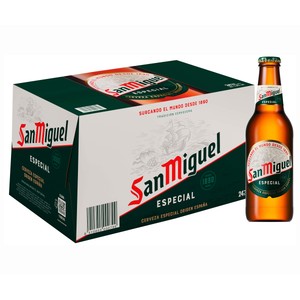 SAN MIGUEL ESPECIAL Cerveza pack 24 uds. x 25 cl.