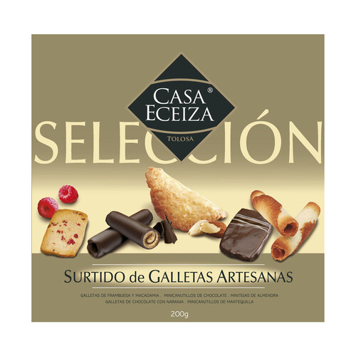 CASA ECEIZA Surtido de galletas artesanas CASA ECEIZA 200 g.
