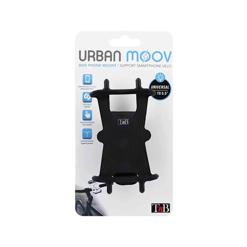 Soporte para teléfono para patinete eléctrico T´NB Urban Moov, universal hasta 6,5.