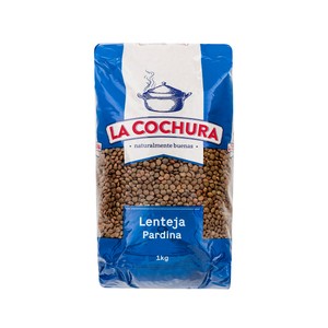 Imagen de LA COCHURA Lenteja Pardina extra LA COCHURA paquete de 1 kg.