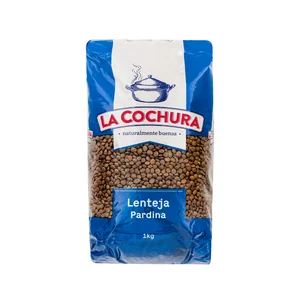 LA COCHURA Lenteja Pardina extra LA COCHURA paquete de 1 kg.