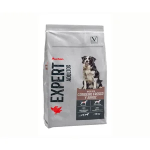 PRODUCTO ALCAMPO Pienso premium para perro a base de cordero y arroz, saco de 7,5 kg.