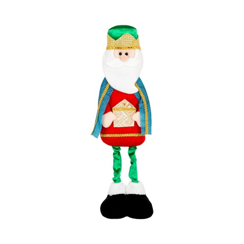 Figura Rey Mago Pie Fijo 54cm decoración de Navidad modelos surtidos, TARBESEO