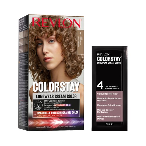 REVLON Colorstay Coloración permanente tono 7 Rubio.