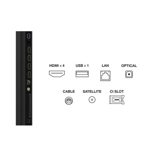 Televisión 248,92 cm (98") QLED TCL 98P8K 4K, Ultra HD, GOOGLE Tv, HDR10.