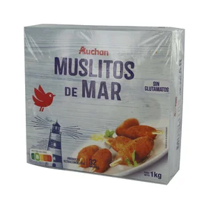 AUCHAN Muslitos de mar 1 kg. Producto Alcampo