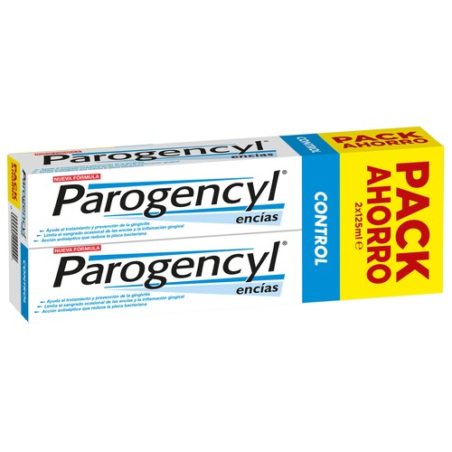 PAROGENCYL Pasta de dientes para unas encías más fuertes PAROGENCYL Control encías 2 x 125 ml.
