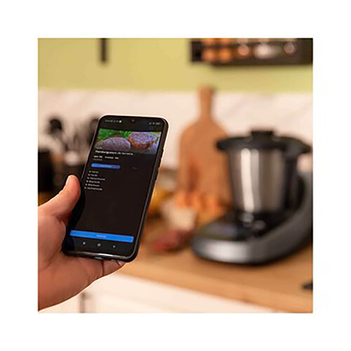 Robot de cocina CECOTEC mambo Touch, WiFi, APP, pantalla táctil, 37 funciones, báscula, jarra acero inox.
