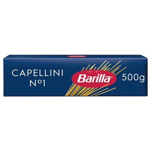 BARILLA Pasta Capellini N.1 (Espagueti) BARILLA 500 g.