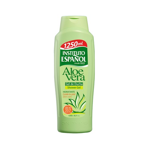 Gel para baño o ducha hidratante con aloe vera 100% natural INSTITUTO ESPAÑOL 1250 ml.