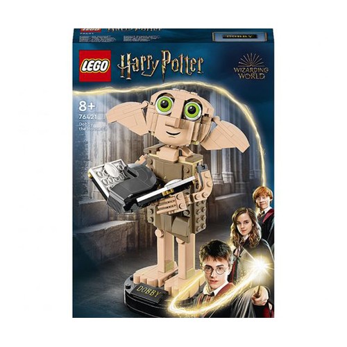 LEGO Harry Potter, Dobby el elfo doméstico, 19 cm, 403 piezas, +7 años.