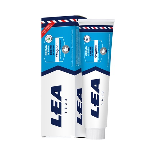 LEA Original Crema de afeitar para brocha, especial para pieles sensibles 100 ml.