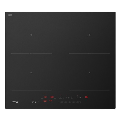 Placa inducción FAGOR 4IF-ZONE40BCM, 4 zonas de cocción, zona grande 22cm, potencia: 7350W, control táctil, A: 59,2cm