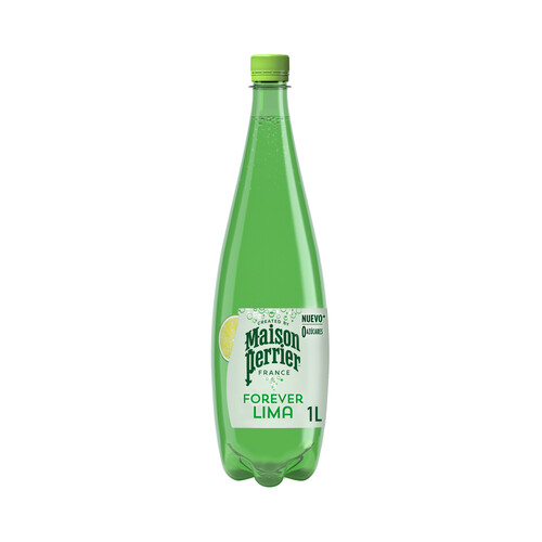 MAISON PERRIER Forever agua con gas sabor lima 1 l.