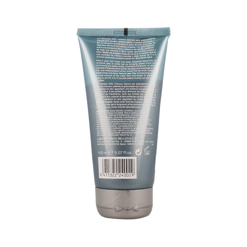 NELLY Mascarilla capilar especial cabellos blancos NELLY 150 ml.