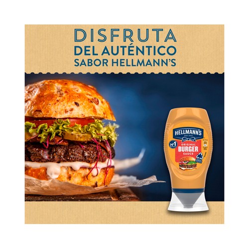 HELLMANN"S Salsa burger 250 ml.