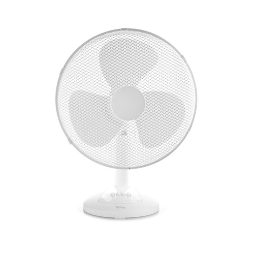 Ventilador de sobremesa QILIVE Q.6724, 45W, diámetro 40cm, 3 velocidades.