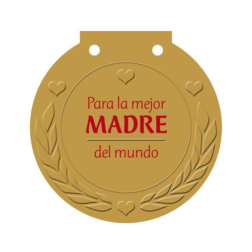 Medallas: Para la mejor madre del mundo. VV.AA. Género: Autoayuda. Editorial: Bruño.