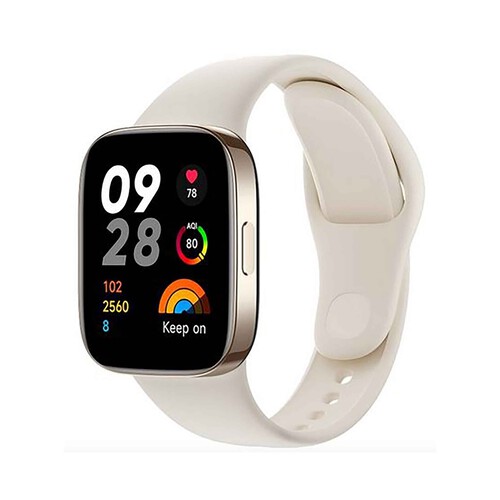 XIAOMI Redmi Watch 3 marfil, Smartwatch 4,45cm (1,75), multideporte, Bluetooth.