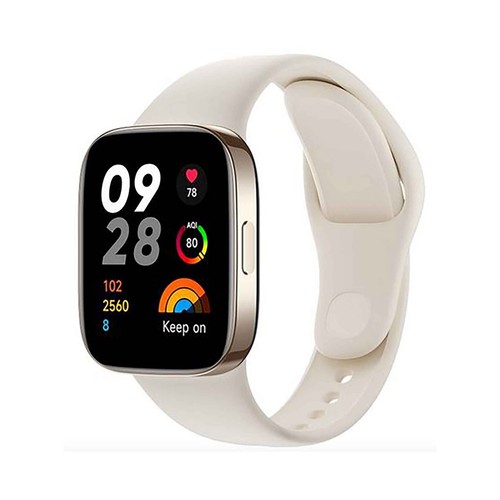 XIAOMI Redmi Watch 3 marfil, Smartwatch 4,45cm (1,75"), multideporte, Bluetooth.