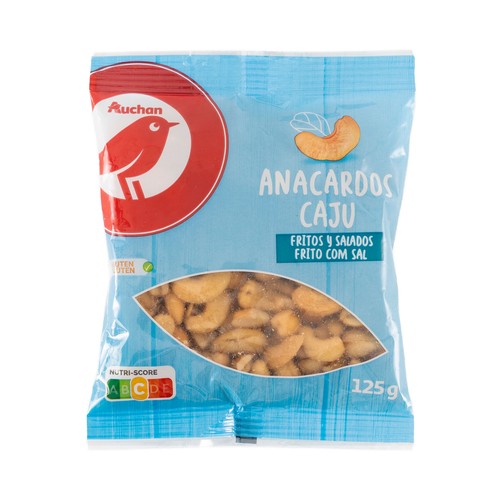 PRODUCTO ALCAMPO Anacardos fritos y salados 125 g.
