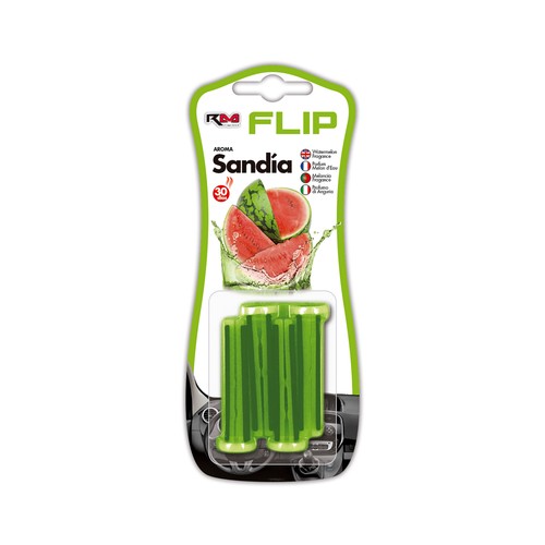 Ambientador de coche para rejilla de ventilación con olor a sandia, ROLMOVIL.